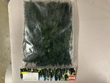 Busch HO 6499 100 Pine Trees Painted Green Pl...