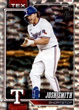 2026 Topps #169 Josh Smith Silver Crackle Foil