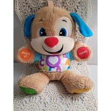 Fisher Price Laugh Learn Smart Stages Puppy Dog Plush Talking Musical ABCs 2017