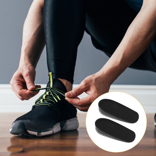 1 Paar Fersenlifts für Männer: Silikon Gel unsichtbare Höhenbooster Einlegesohlen - Bild 2 von 12