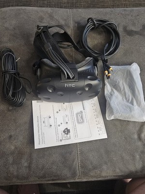 HTC Vive Virtual Reality Headset Only OEM Replacement With Straps 100% Working