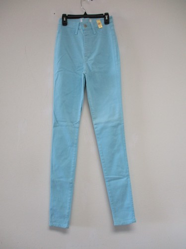 Vibrant MIU Skinny Jeans Junior's Size 1 Blue Stretch Denim 23x29 M1002