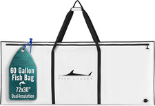 Fish Bag, Fish Kill Bag, Fishing Cooler, Insulated Carrier for Fishing, Cooling