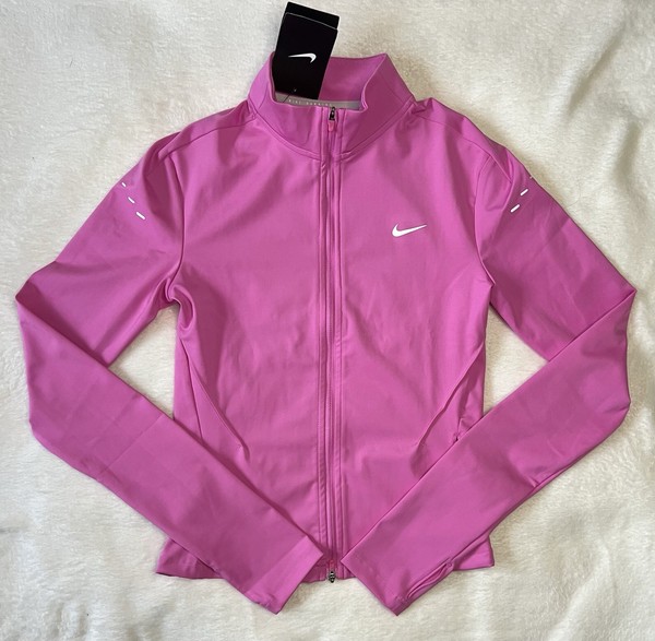 Chaqueta Nike Swift Running Dri-Fit Womens XS Rosa Nueva