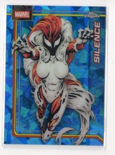 2026 Topps Marvel Chrome SAPPHIRE BASE CAR #155 Silence (Symbiote)