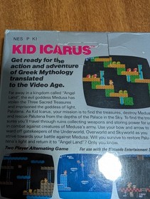 Kid Icarus 5 Screw Hangtab (Nintendo NES) Complete in Box CIB