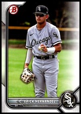 2022 Erick Hernandez Topps Bowman Draft Baseball #BD-57 Chicago White Sox