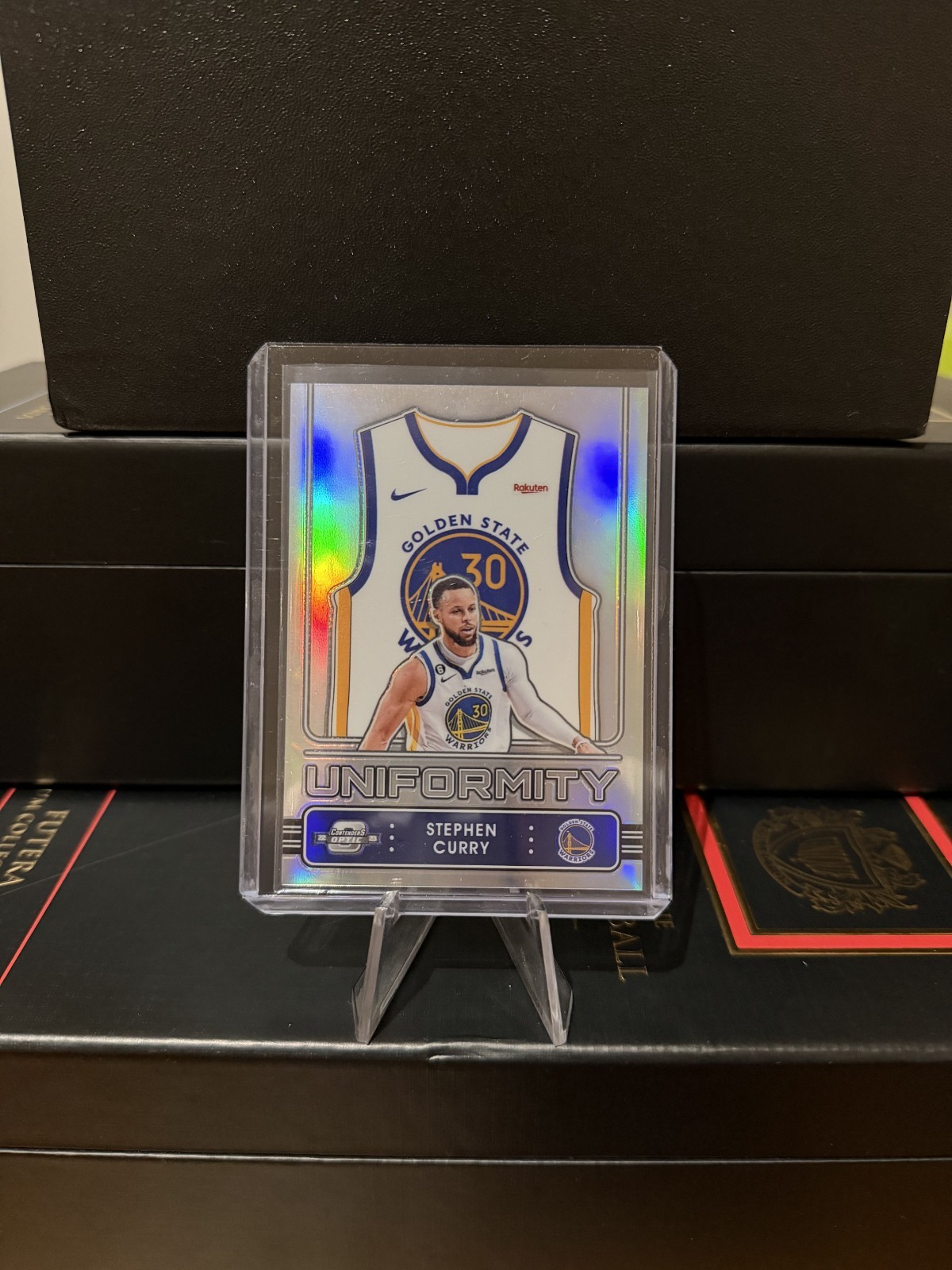 Stephen Curry 2022-23 Contenders Optic Uniformity Silver Prizm #22