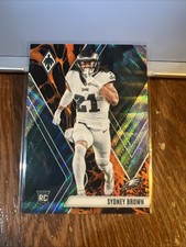 Sydney Brown 2023 Panini Phoenix Orange Lava Prizm Rookie RC SP #173 /175
