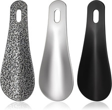Metal Shoe Horn Set of 3 Travel Small Purse Shoe Horn Stainless Steel Shoehorn S
