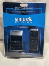 Sirius Stiletto SLV1 Vehicle Kit w/ Dock, Remote, Antenna, Adhesive Vent New