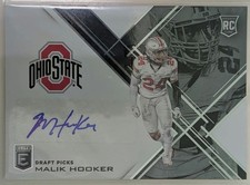 Malik Hooker Autographed Card