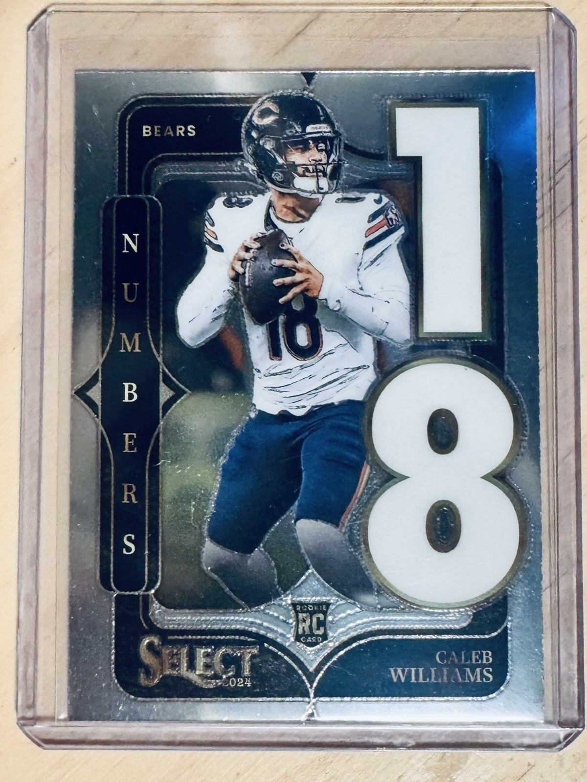 2024 Panini Select #19 Caleb Williams Select Numbers
