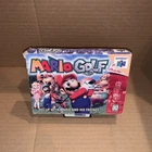 Mario Golf (Nintendo 64, 1999) N64 CIB Complete in Box Tested Wear Read Desc