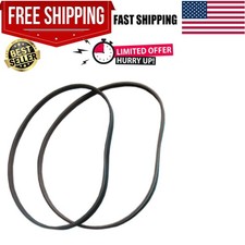 Timing Belts for Band Saw - 2 Pack, Durable Rubber Design, Wide Compatibility