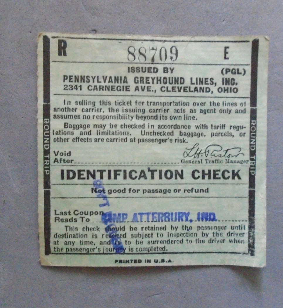 1945 Year Collectible Railroad Passes & Tickets for sale | eBay