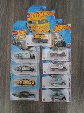 Hot Wheels Lot of 9, VW Kafer Zamac, Mighty K Zamac, Kool Kombi Mooneyes