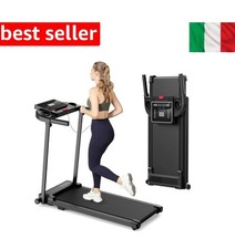 TAPIS ROULANT ELETTRICO PIEGHEVOLE RICHIUDIBILE CAMMINATA LED BLUETOOTH APP ✅