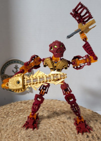 LEGO Bionicle 8727 Toa Inika Jaller (2006) w/ Canister - Vetted Rhody Rewind