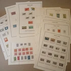 US Stamp Collection H.E. Harris Album Pages Unused Stamps 1893+ Partial Incomple