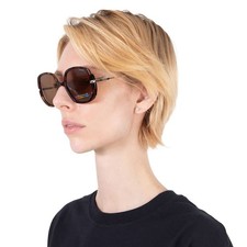 Polaroid Bronze Butterfly Ladies Sunglasses PLD 6181/S 0086/SP 53 PLD 6181/S