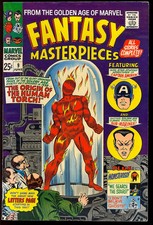 Fantasy Masterpieces #9 Very Nice Silver Age Superhero Marvel Comic 1967 FN-VF