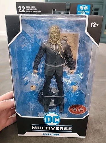 McFarlane DC Multiverse - Batman Begins: Action Figure Scarecrow (Chase Variant) 18 Cm, Collezionabile - 5