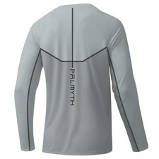 Men  s UPF 50 Fishing Shirt Long Sleeve Quick-Dry Outdoor Sun Protection Perf...