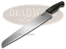 Boker Tree Brand Saga Kitchen Bread Knife Grenadill Full Tang Stonewash 130381