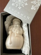 Gianna Rose Snowman Shaped French Milled 4 Oz Soap Christmas Jasmine & Pine