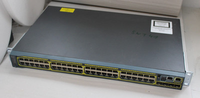CISCO - WS-C2960S-48TS-L  Catalyst 2960S 48 GigE 4 x SFP LAN Base 2298-10-1086