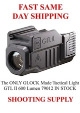 The ONLY GLOCK Made Tactical Light GTL II 600 Lumen 79012 IN STOCK FAST SHIPPING