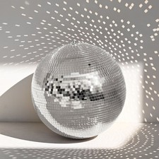 Yescom 20" Large Disco Ball Mirror Big Hanging Glass for Party Events Wedding