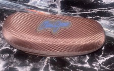 New Maui Jim Sunglasses Case Zip Around Clip Hard Case