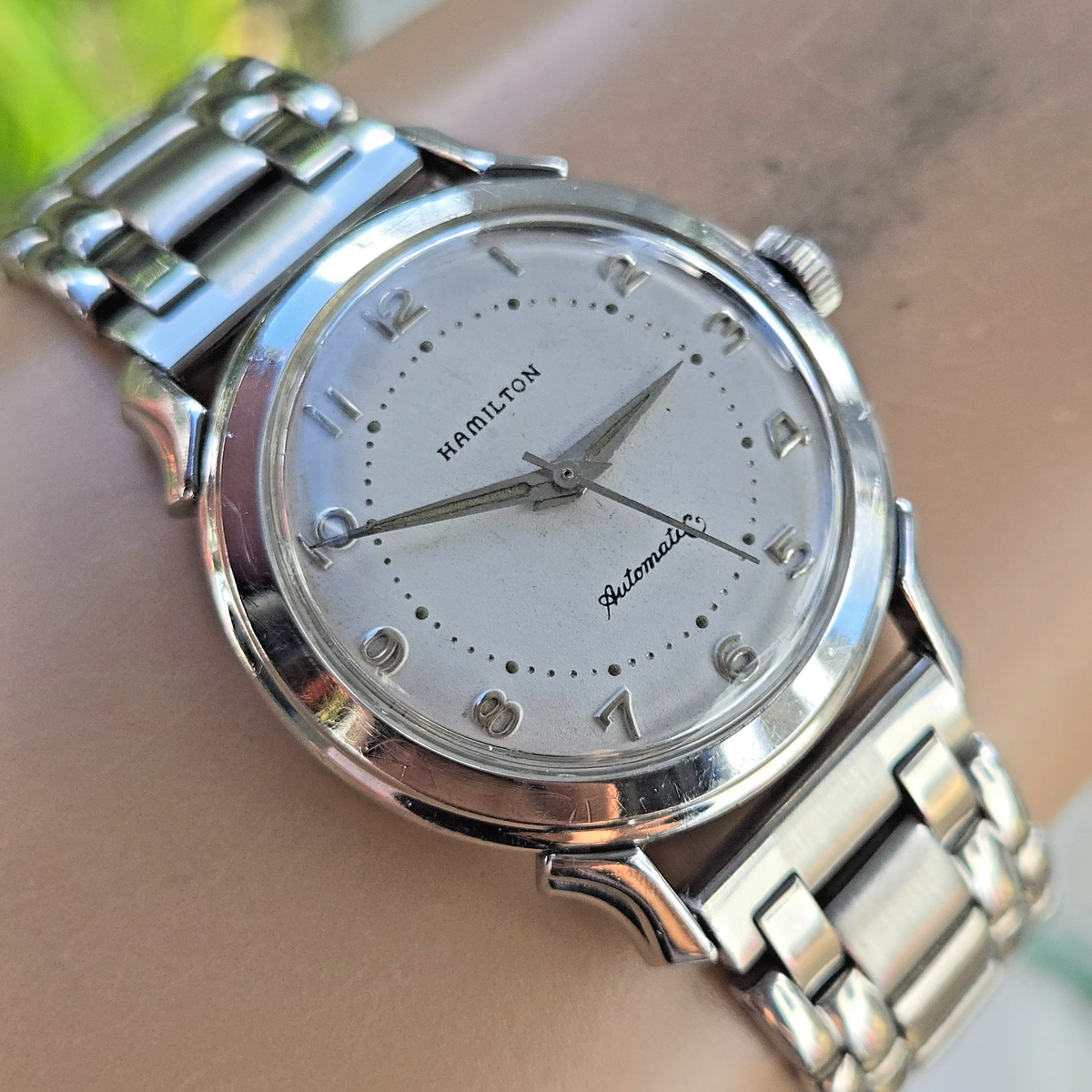 Vintage HAMILTON K-501 Men's automatic watch Cal.661 Stainless