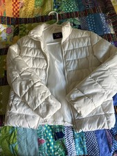 CHILDRENS PLACE Girls Puffer Jacket Size L 10-12 with Free Ski Mittens EUC