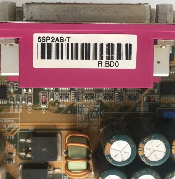 Dfi atx mb, 6sp2as-t, r.bd0, 6x pci, skt 370 - Image 3 of 3