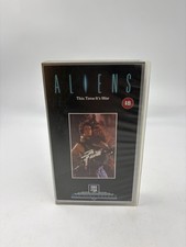 Aliens VHS - CBS Fox Release PAL UK Video Tape Cult Alien Sequel