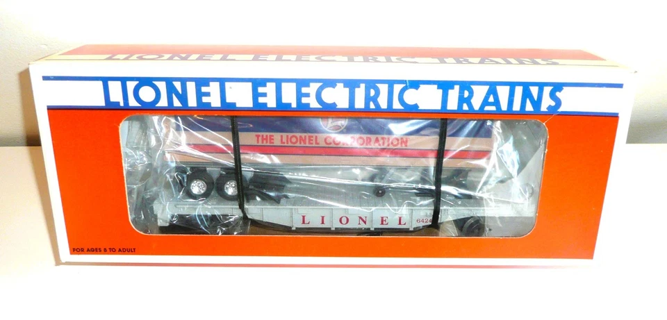 Lionel 16924 Flatcar w/Lionel Trailer  New - Image 2 of 3