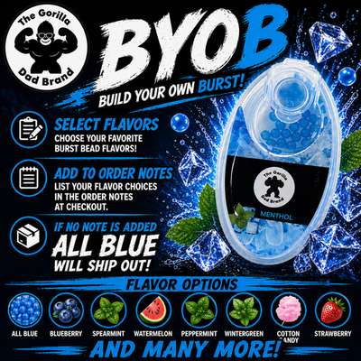 #ad #ad Build Your Own Bundle: 1000 Count Burst Beads 10 Pack Mix amp; Match DIY Menthol $25.00
