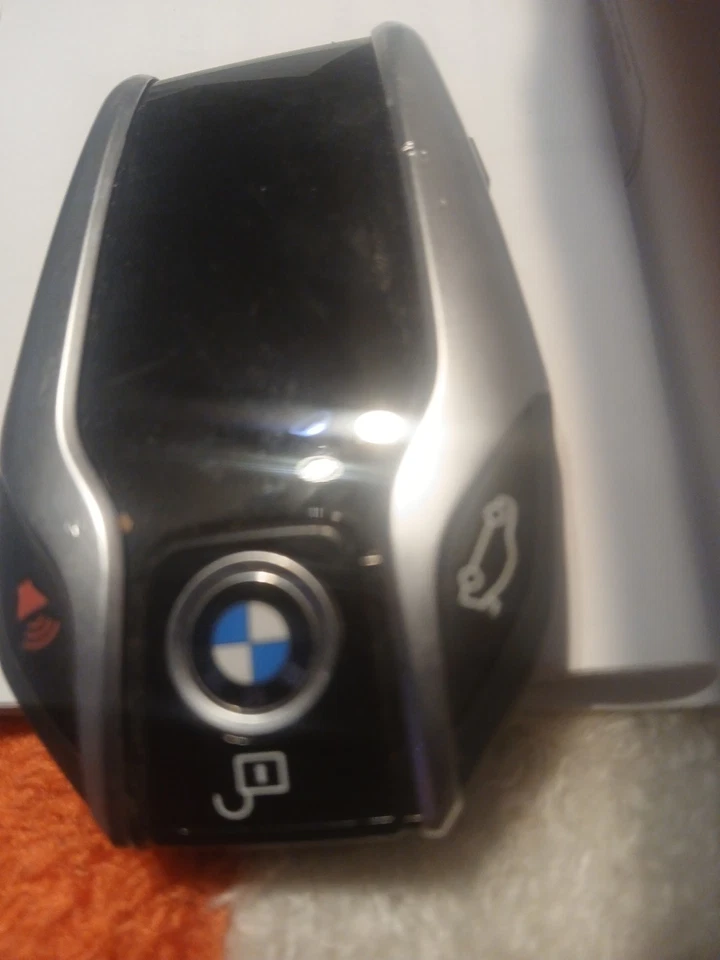 Original OEM BMW 16-19 740i 750i Pantalla LCD Pantalla Inteligente Llave Prox Control Remoto 5 Pero Foto 3 de 4