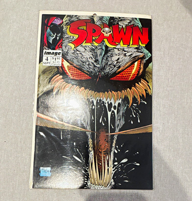 Spawn #4 (1992) Image Comics Direct Edition Todd McFarlane Color Single Issue