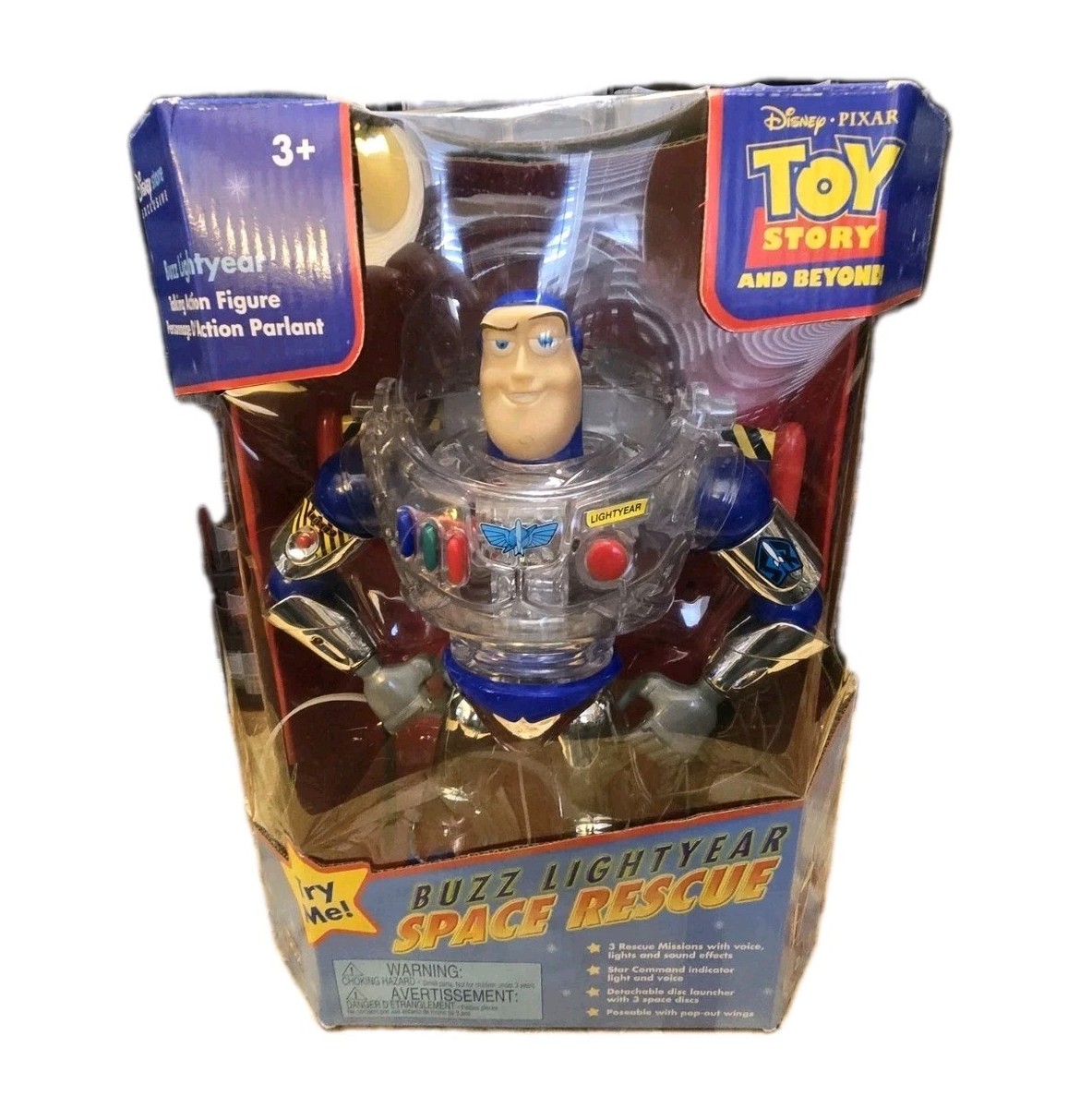 Buzz Lightyear Skeleton Clear Toy Story And Beyond Talking Space