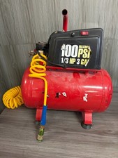 CENTRAL PNEUMATIC 3 GALLON AIR COMPRESSOR - PANCAKE - 100 PSI*IN STO (PSO040893)