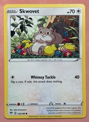 Skwovet 152/189 Darkness Ablaze Common