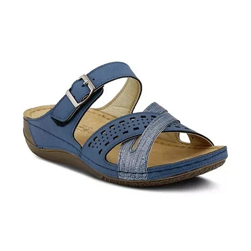 SANDALO FLEXUS by Spring Step DENIA SLIDE colore blu taglia 38 o 7,5-8