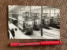 OLD TRAM ABERDEEN vintage PHOTOGRAPH  9/13 cm    p68a