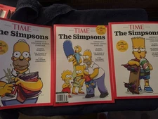 The Simpsons Time Magazine Special Edition 2025 Complete Set Homer Bart 36 Years
