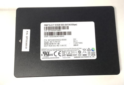SAMSUNG 512GB SATA 2,5 Zoll SSD MZ-7LN512C Solid State Drive