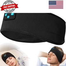 Sleep Headphones Wireless, Bluetooth Sports Headband Headphones with Ultra-Th...